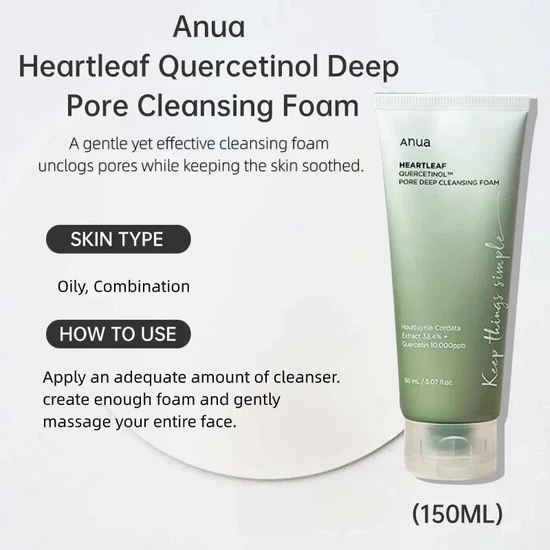 Anua Skincare Products Set Facial Deep Cleansing Toner 77