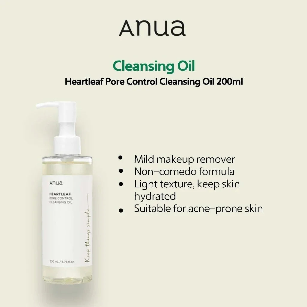 Anua Skincare Products Set Facial Deep Cleansing Toner 77